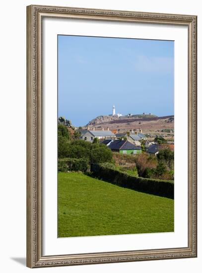 Lighthouse, Isles of Scilly, England, United Kingdom, Europe-Robert Harding-Framed Photographic Print