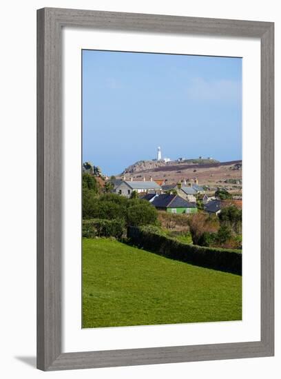 Lighthouse, Isles of Scilly, England, United Kingdom, Europe-Robert Harding-Framed Photographic Print