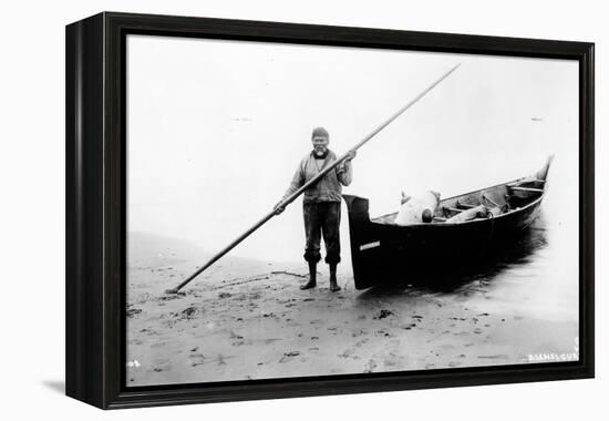 "Lighthouse Joe," Undated-Asahel Curtis-Framed Premier Image Canvas