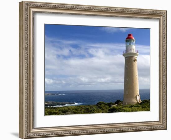 Lighthouse, Kangaroo Island, South Australia, Australia-Thorsten Milse-Framed Photographic Print