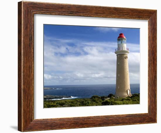 Lighthouse, Kangaroo Island, South Australia, Australia-Thorsten Milse-Framed Photographic Print