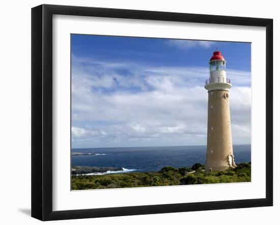 Lighthouse, Kangaroo Island, South Australia, Australia-Thorsten Milse-Framed Photographic Print