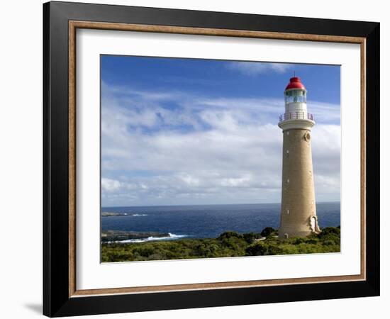 Lighthouse, Kangaroo Island, South Australia, Australia-Thorsten Milse-Framed Photographic Print