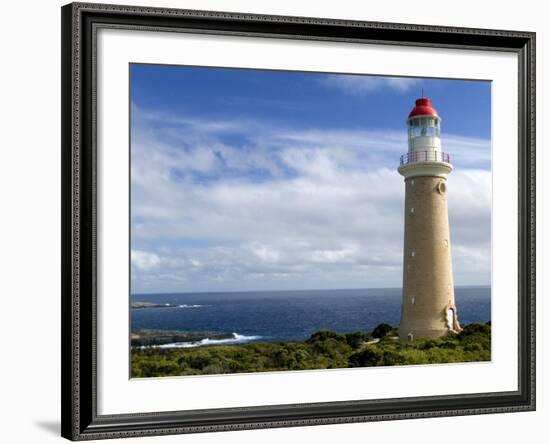 Lighthouse, Kangaroo Island, South Australia, Australia-Thorsten Milse-Framed Photographic Print