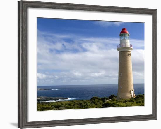 Lighthouse, Kangaroo Island, South Australia, Australia-Thorsten Milse-Framed Photographic Print