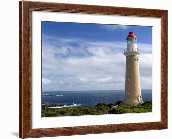 Lighthouse, Kangaroo Island, South Australia, Australia-Thorsten Milse-Framed Photographic Print