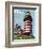 "Lighthouse Keeper," Saturday Evening Post Cover, September 22, 1945-Stevan Dohanos-Framed Giclee Print