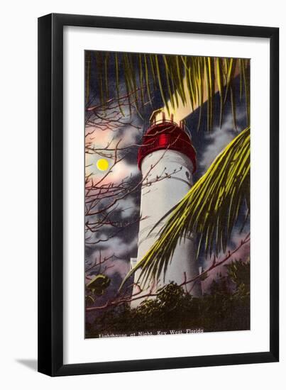 Lighthouse, Key West, Florida-null-Framed Premium Giclee Print