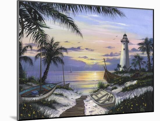 Lighthouse Landing-Scott Westmoreland-Mounted Art Print