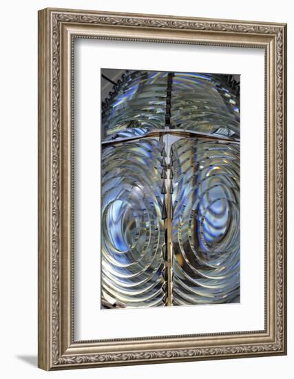 Lighthouse Lens, Oregon, USA-Gerry Reynolds-Framed Photographic Print