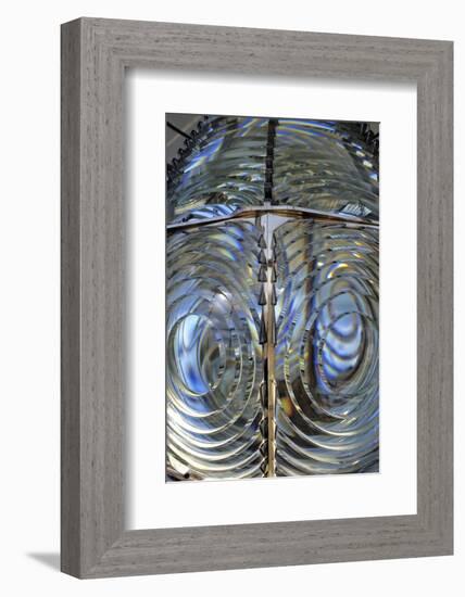 Lighthouse Lens, Oregon, USA-Gerry Reynolds-Framed Photographic Print