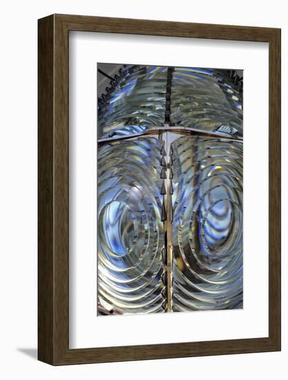 Lighthouse Lens, Oregon, USA-Gerry Reynolds-Framed Photographic Print