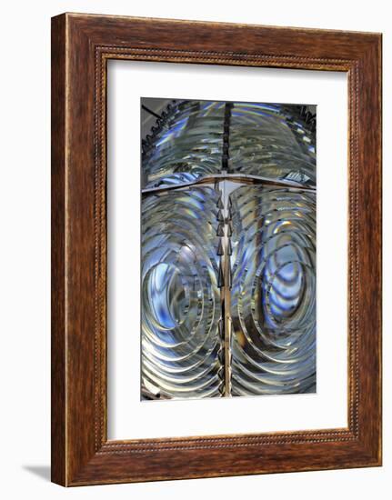 Lighthouse Lens, Oregon, USA-Gerry Reynolds-Framed Photographic Print