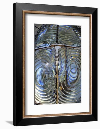 Lighthouse Lens, Oregon, USA-Gerry Reynolds-Framed Photographic Print