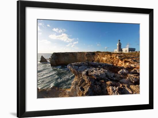 Lighthouse Los Morrillos, Puerto Rico-George Oze-Framed Photographic Print