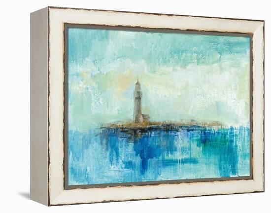 Lighthouse Morning-Silvia Vassileva-Framed Stretched Canvas