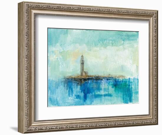 Lighthouse Morning-Silvia Vassileva-Framed Art Print