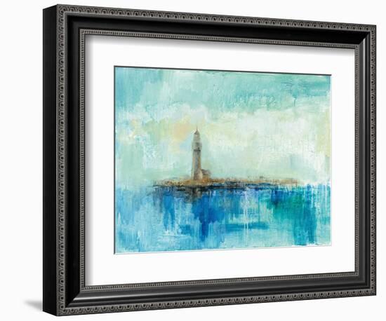 Lighthouse Morning-Silvia Vassileva-Framed Art Print