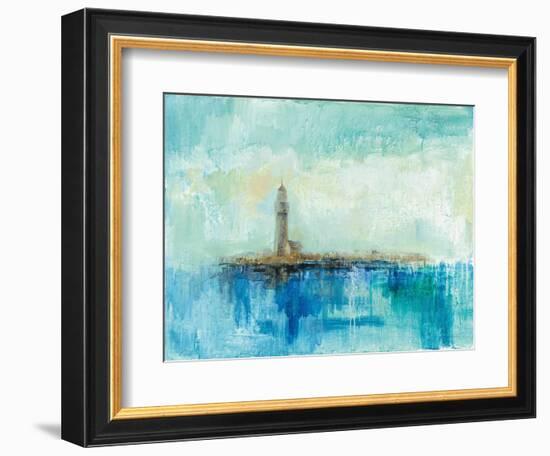 Lighthouse Morning-Silvia Vassileva-Framed Art Print