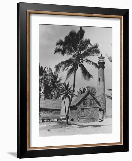 Lighthouse Museum in Key West-null-Framed Photographic Print