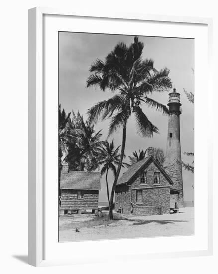 Lighthouse Museum in Key West-null-Framed Photographic Print