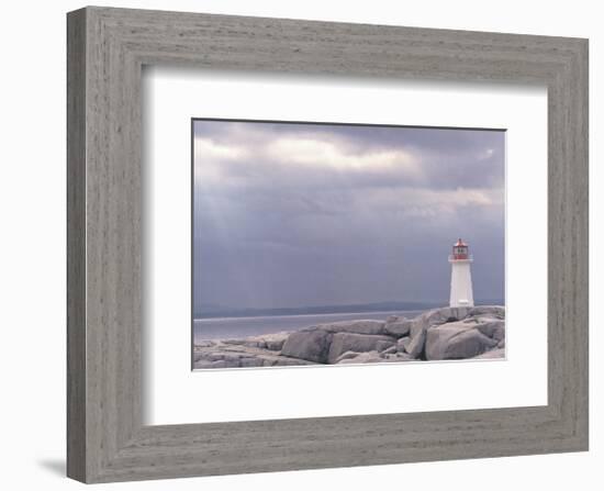 Lighthouse, Nova Scotia-Art Wolfe-Framed Art Print