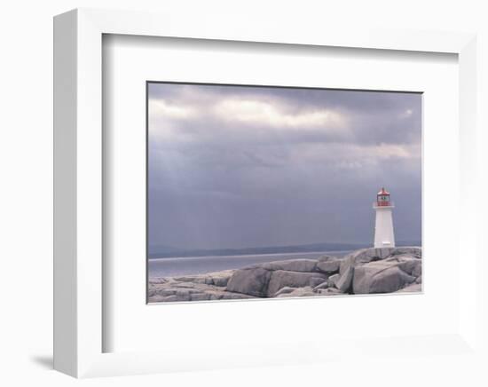 Lighthouse, Nova Scotia-Art Wolfe-Framed Art Print