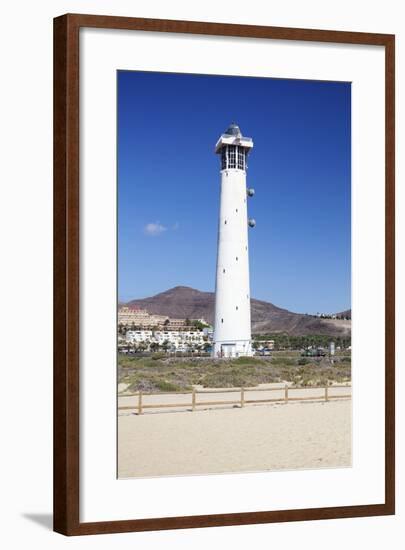 Lighthouse of Faro De Jandia, Jandia, Fuerteventura, Canary Islands, Spain, Atlantic, Europe-Markus Lange-Framed Photographic Print