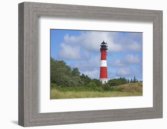 Lighthouse of Hornum on the Island of Sylt-Uwe Steffens-Framed Photographic Print