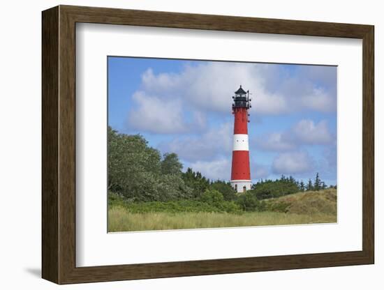 Lighthouse of Hornum on the Island of Sylt-Uwe Steffens-Framed Photographic Print