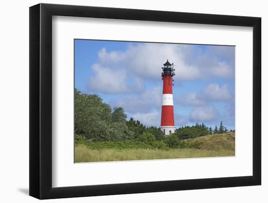 Lighthouse of Hornum on the Island of Sylt-Uwe Steffens-Framed Photographic Print