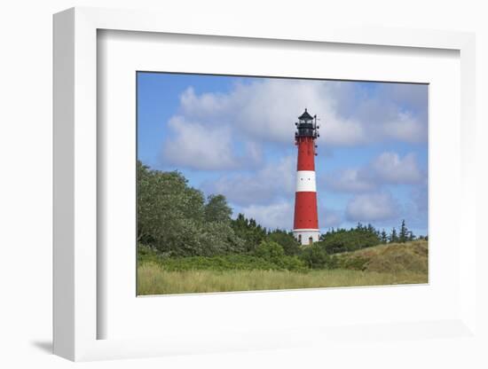 Lighthouse of Hornum on the Island of Sylt-Uwe Steffens-Framed Photographic Print