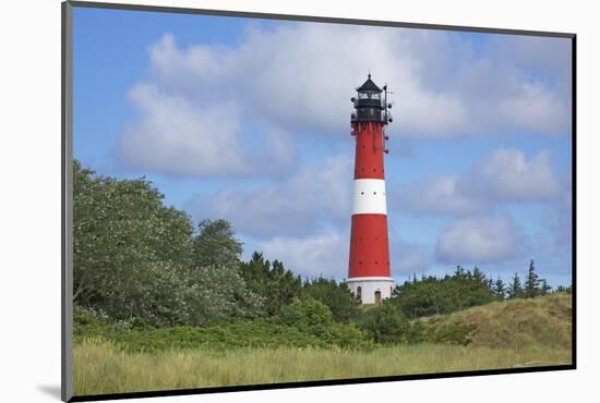 Lighthouse of Hornum on the Island of Sylt-Uwe Steffens-Mounted Photographic Print