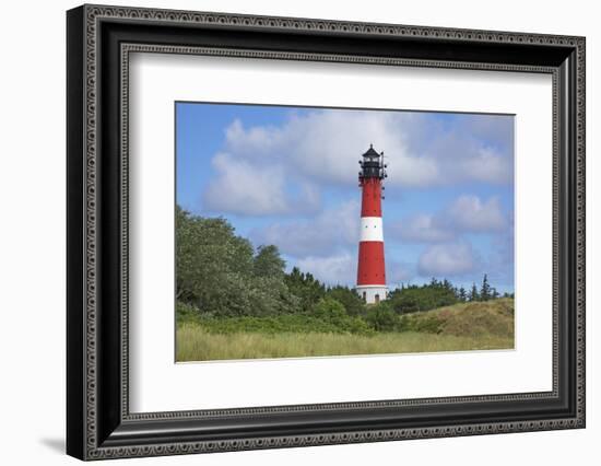 Lighthouse of Hornum on the Island of Sylt-Uwe Steffens-Framed Photographic Print