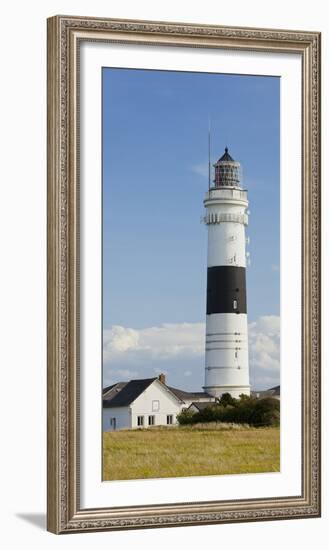 Lighthouse of Kampen (Municipality), Sylt (Island), Schleswig-Holstein, Germany-Rainer Mirau-Framed Photographic Print