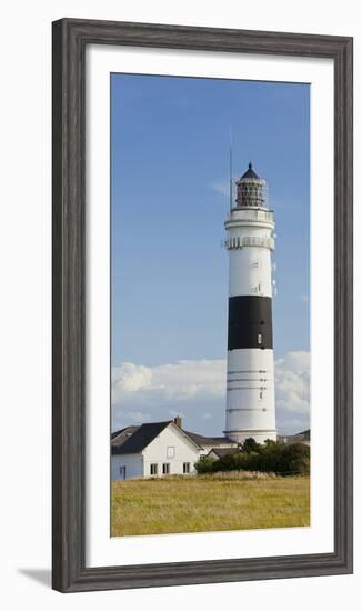 Lighthouse of Kampen (Municipality), Sylt (Island), Schleswig-Holstein, Germany-Rainer Mirau-Framed Photographic Print