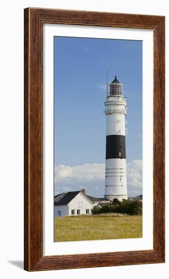 Lighthouse of Kampen (Municipality), Sylt (Island), Schleswig-Holstein, Germany-Rainer Mirau-Framed Photographic Print