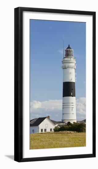 Lighthouse of Kampen (Municipality), Sylt (Island), Schleswig-Holstein, Germany-Rainer Mirau-Framed Photographic Print