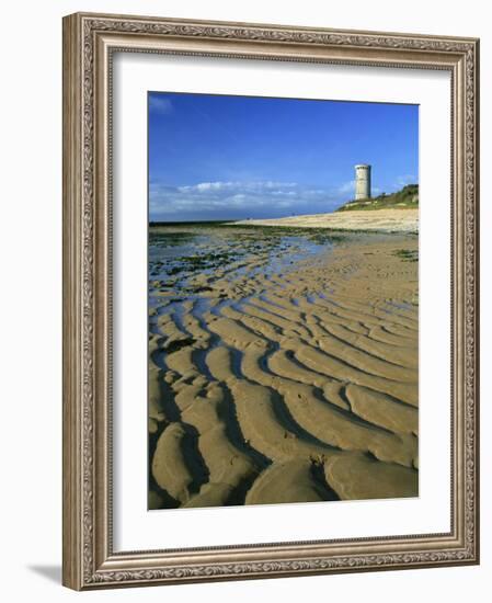 Lighthouse of Phare Des Baleines, Ile De Re, Charente-Maritime, Poitou-Charentes, France, Europe-David Hughes-Framed Photographic Print
