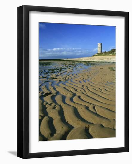 Lighthouse of Phare Des Baleines, Ile De Re, Charente-Maritime, Poitou-Charentes, France, Europe-David Hughes-Framed Photographic Print