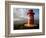 Lighthouse on Bluff Above Stykkisholmer, Iceland-Dave Bartruff-Framed Photographic Print