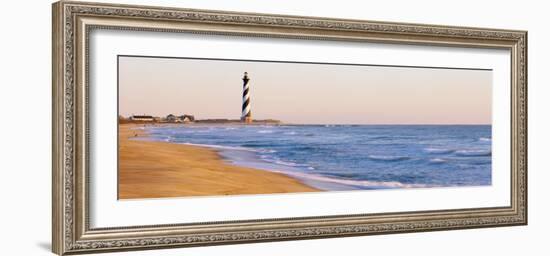 Lighthouse on the Beach, Cape Hatteras Light, Hatteras Island, North Carolina, USA-null-Framed Photographic Print