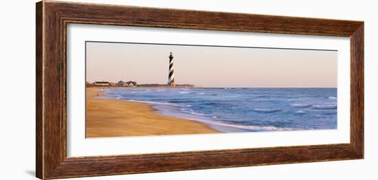 Lighthouse on the Beach, Cape Hatteras Light, Hatteras Island, North Carolina, USA-null-Framed Photographic Print