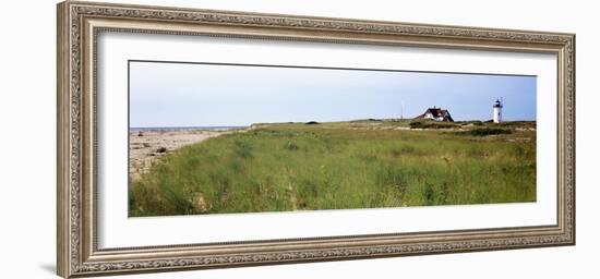 Lighthouse on the Beach, Race Point Light, Provincetown, Cape Cod, Barnstable County-null-Framed Photographic Print