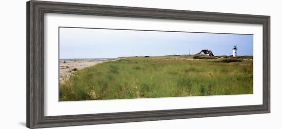 Lighthouse on the Beach, Race Point Light, Provincetown, Cape Cod, Barnstable County-null-Framed Photographic Print