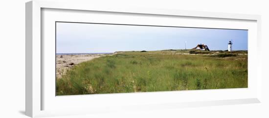 Lighthouse on the Beach, Race Point Light, Provincetown, Cape Cod, Barnstable County-null-Framed Photographic Print