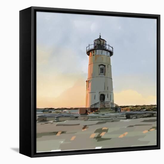 Lighthouse Scene I-Emily Kalina-Framed Stretched Canvas