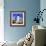 Lighthouse Scene III-Emily Kalina-Framed Art Print displayed on a wall