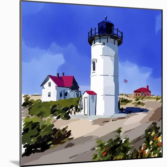 Lighthouse Scene III-Emily Kalina-Mounted Art Print