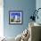 Lighthouse Scene III-Emily Kalina-Framed Art Print displayed on a wall